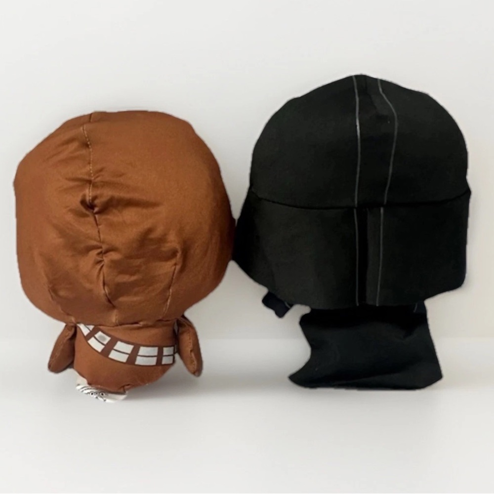 Star Wars Doorables 10" Puffables Plush Duo set CHEWBACCA & DARTH VADER - Picture 4 of 4